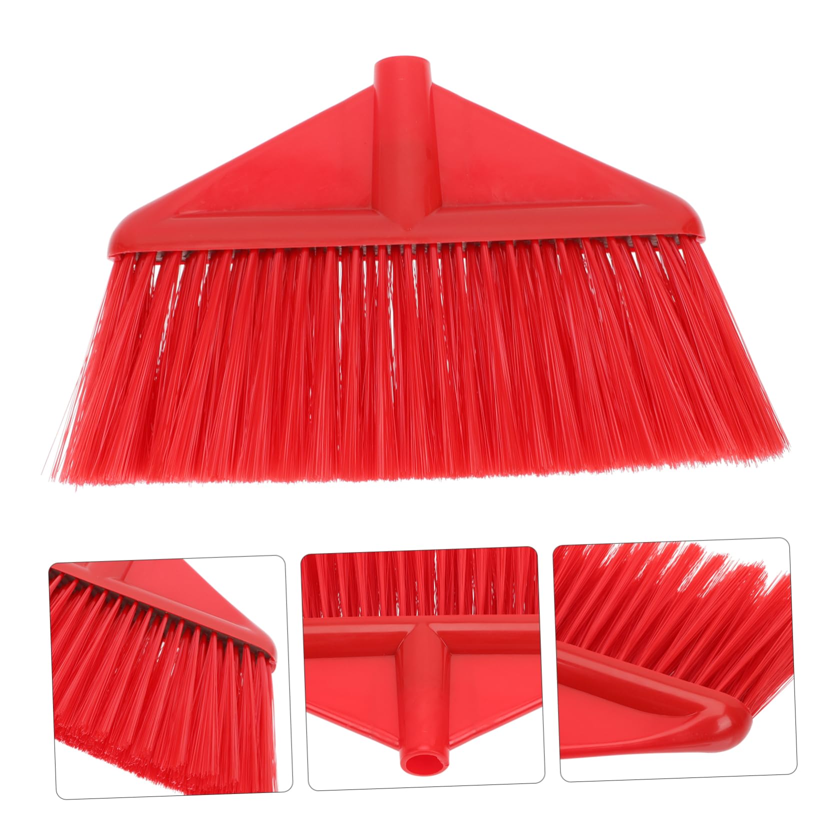 COLLBATH Plastic Broom Head Replacement for Household Brooms Scrub Brushes for Cleaning