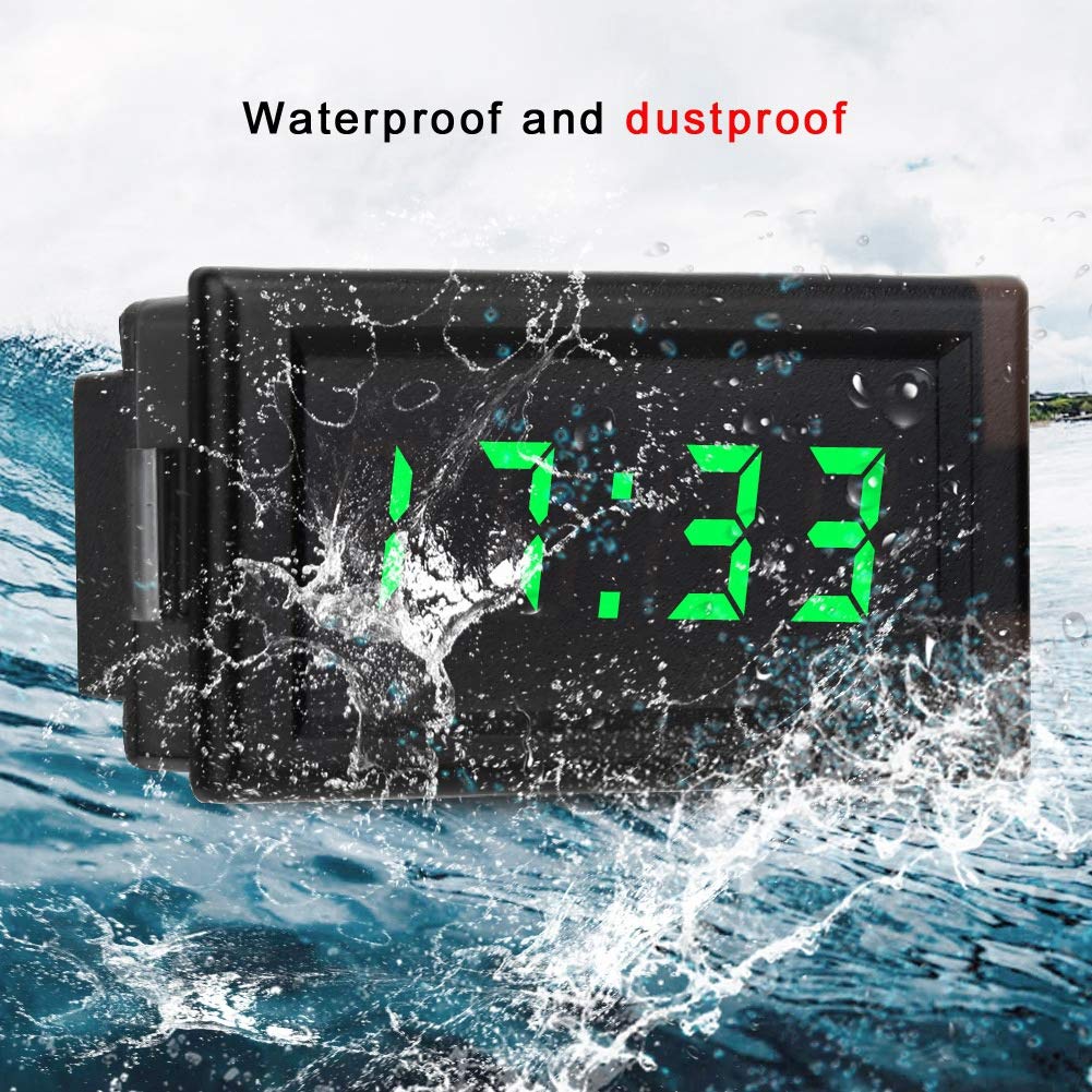 Horloge Numérue ure,Horloge ure,D Clock Digital,Horloge De ure Horloge Numérue Pour Horlogee ure Redreur'teur De Sports Motés (Vert)
