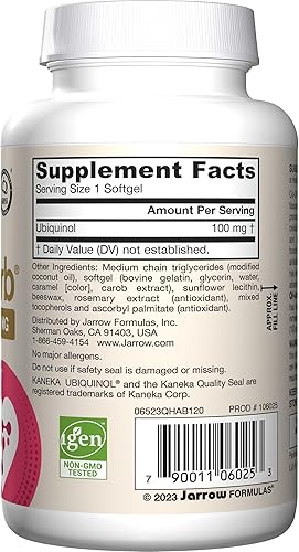 Miniatura 2 de Suplemento QH en gomitas de Jarrow Formulas alta absorción QHAB120 1 1