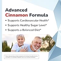 Vista 2 de CinnaChroma Cápsulas – Suplementos de canela con extracto 10:1, cromo, vanadio, selenio, vitamina D3 y K2 – Bloqueador natural de azúcar – 30