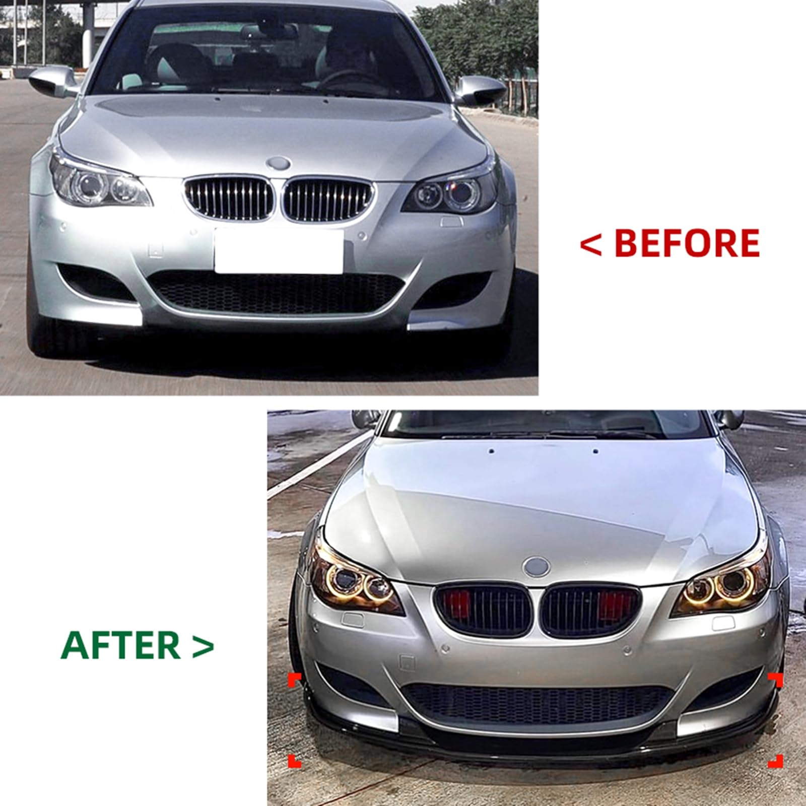 Amazon | フロントバンパー スポイラー リップキット スプリッター BMW 