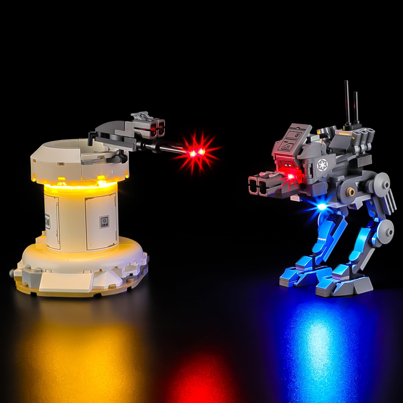 BRIKSMAX 2.0 Light Kit Compatible with Lego Star Wars AT-RT Attack 75444 Building Sets - Original LED Lighting Kits (Accessories Only) for Display, Gifts & Collectors