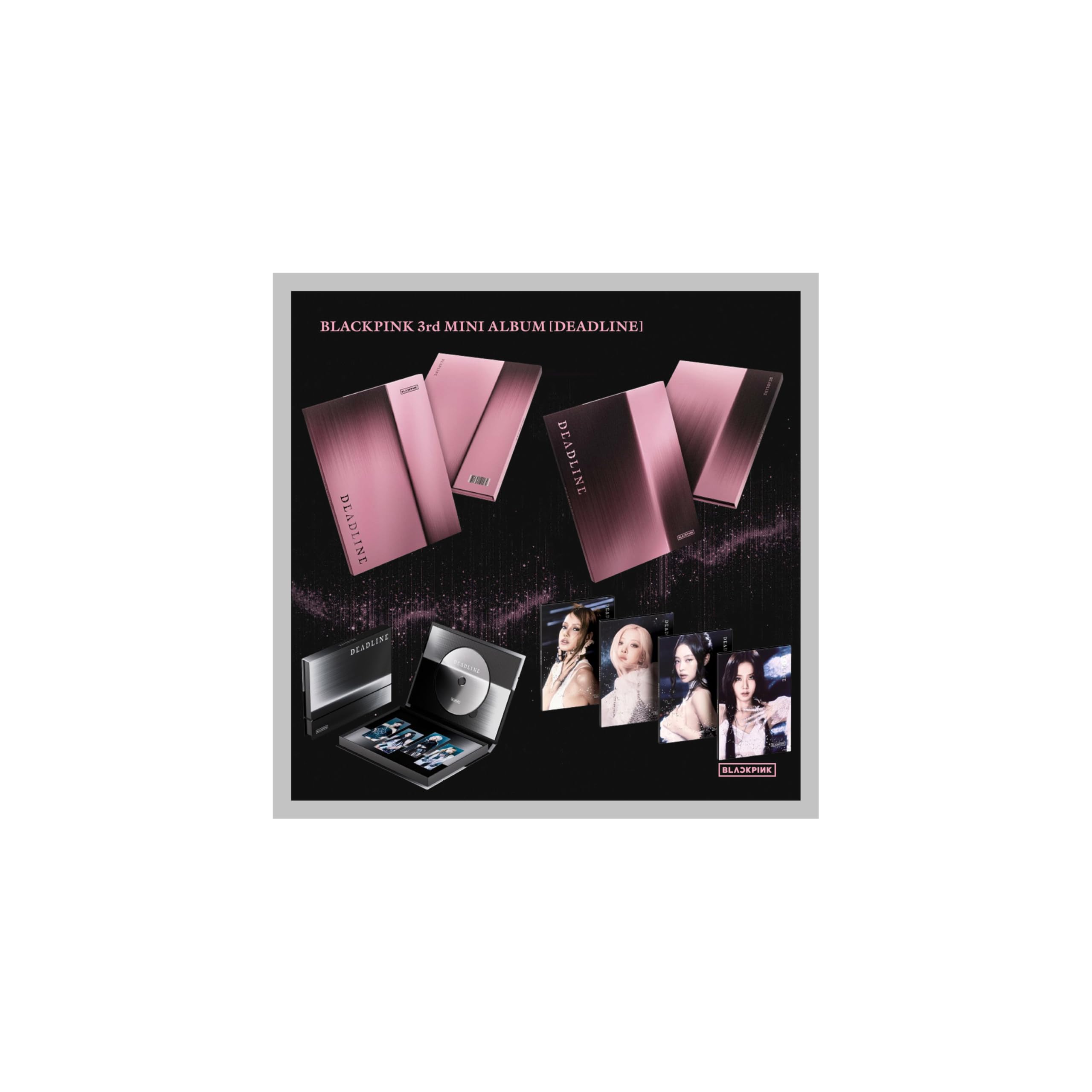 BLACKPINK DEADLINE 3rd Mini Album with Tracking Sealed (7 Version