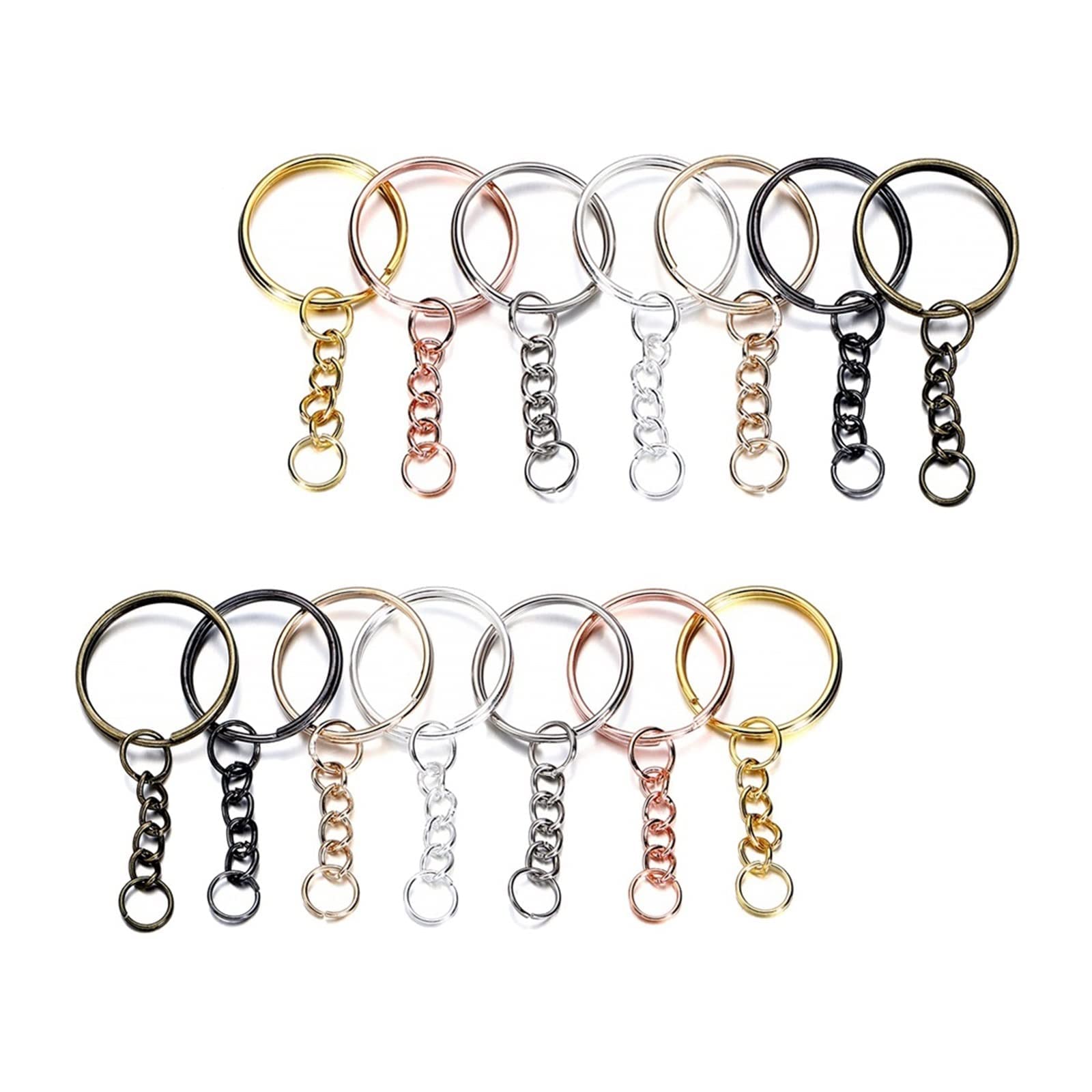 Portachiavi Spazio Vuoto Chiave Catene Tonalità Argento Accessori - Foto 6