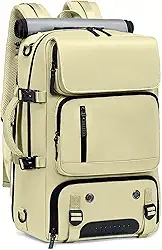 Mochila Reforçada com Compartimentos para Notebook e Tablet – Resistente à Água, USB, Engate de Mala – Masculina e Feminina para Viagem, Trabalho e Dia a Dia