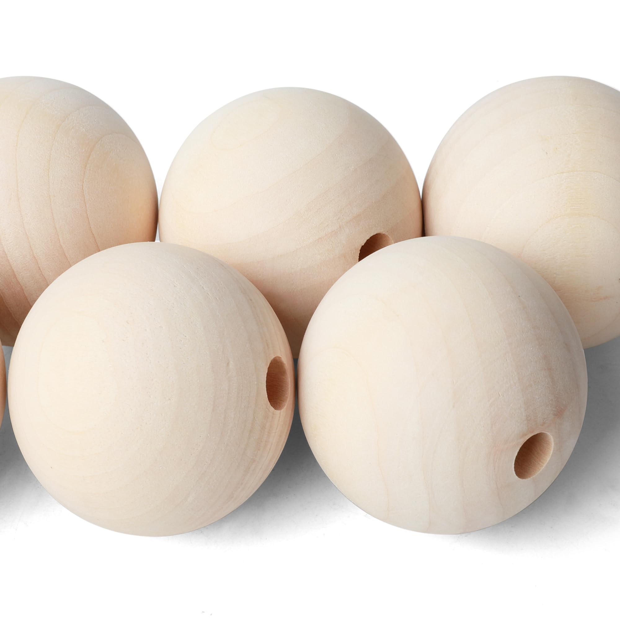 Boule En Bois Brut Rayher ø80mm - Non Percée - Pour Artisanat Et Décoration