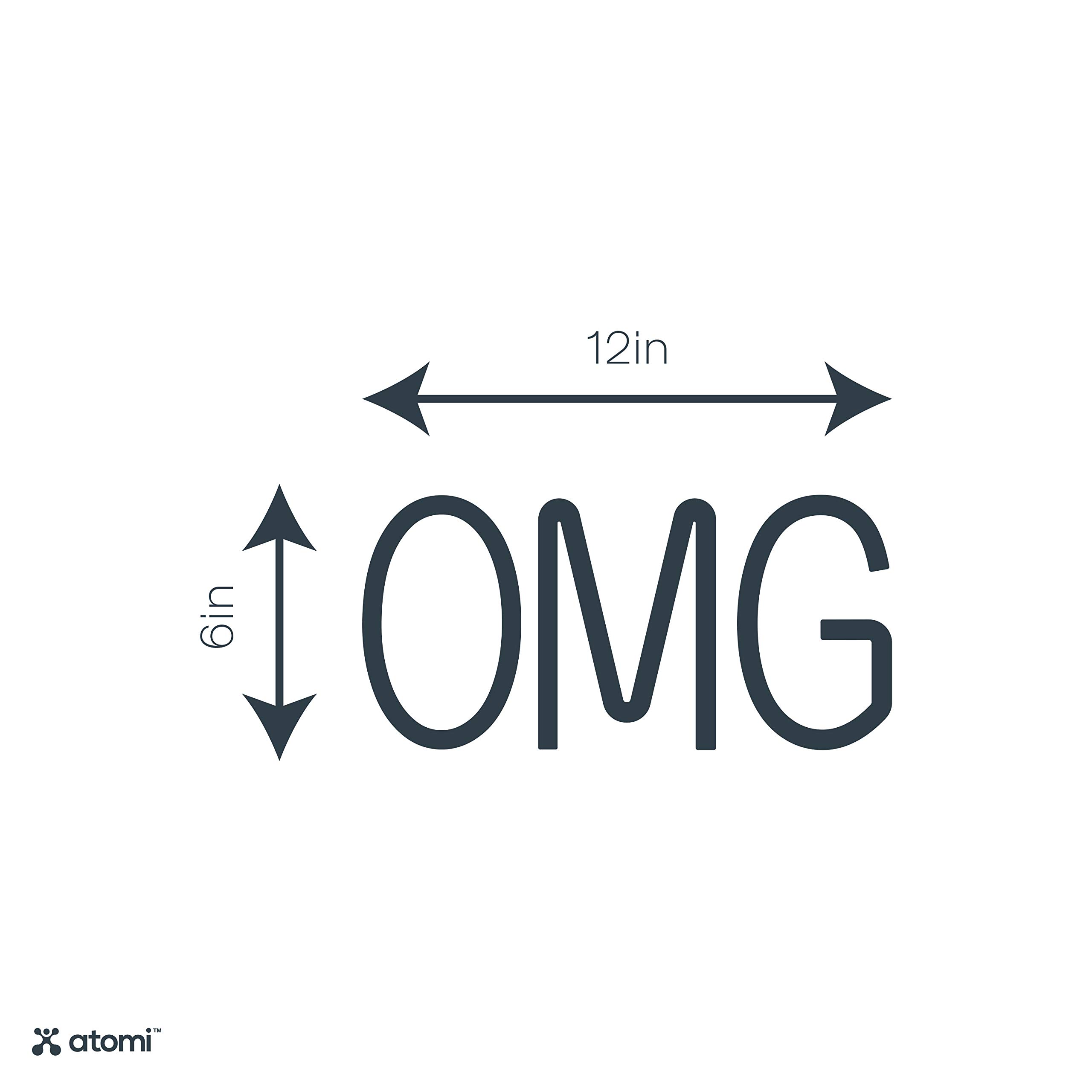 Atomi Smart Neon LED Light I Decorative Wall Art for Bedrooms, Bars & DIY  Designs I USB Powered, 10 ft Cord - OMG - Pink - Amazon.com