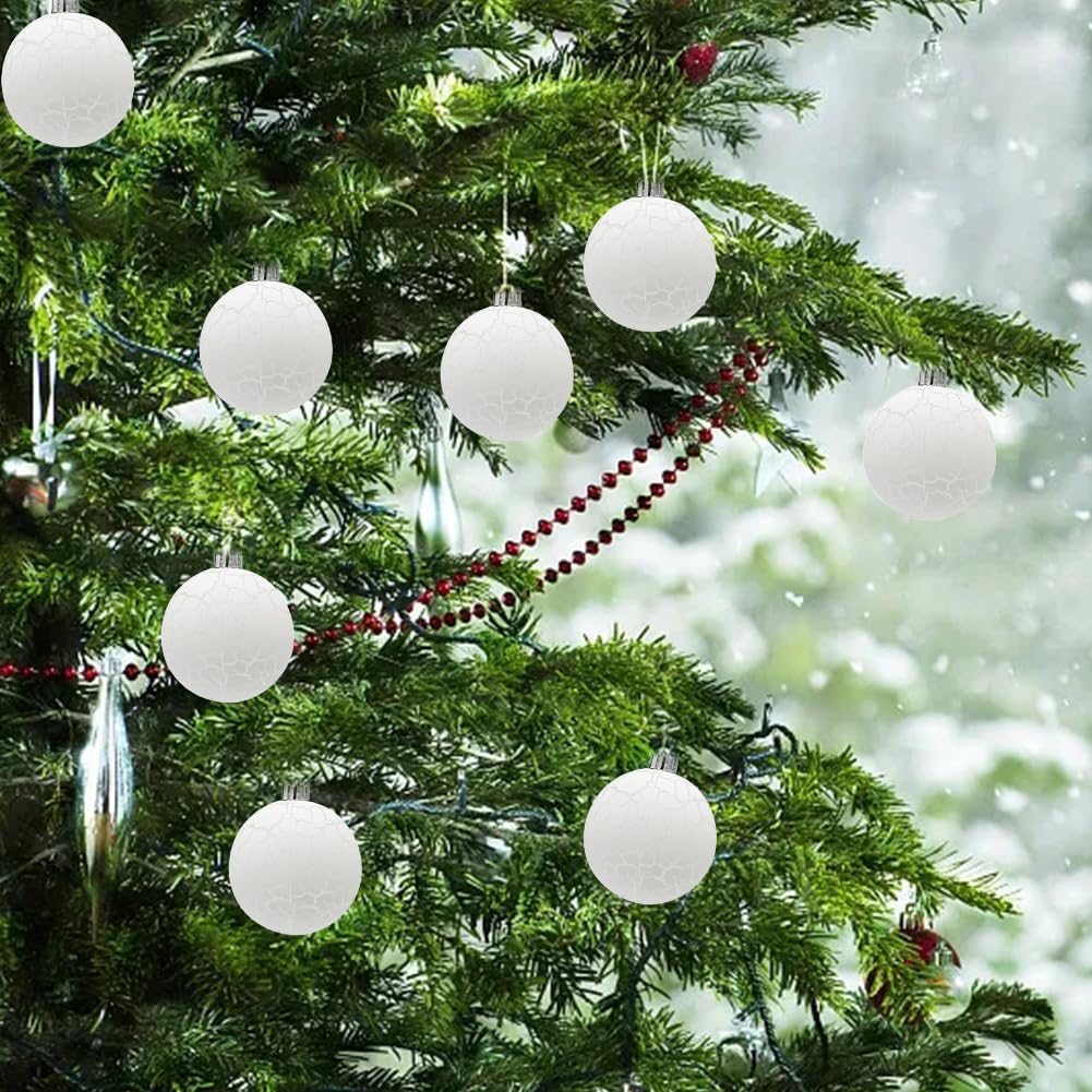 COM-FOUR 30 Palline Di Natale 7 Cm: Decorazioni Infrangibili Per Albero, Oro Opaco E Lucido, In Plastica - 3