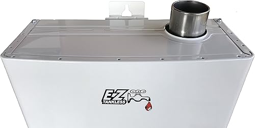 Miniatura 3 de EZ Ultra HE - Calentador de agua sin tanque de condensación de gas natural para interiores, pantalla digital, todo el hogar