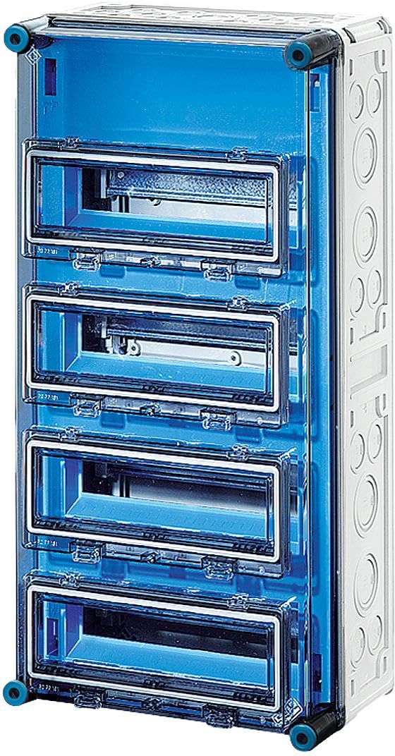 Hensel Automatengehäuse 48TE m.4Klappdeckeln Mi 1444