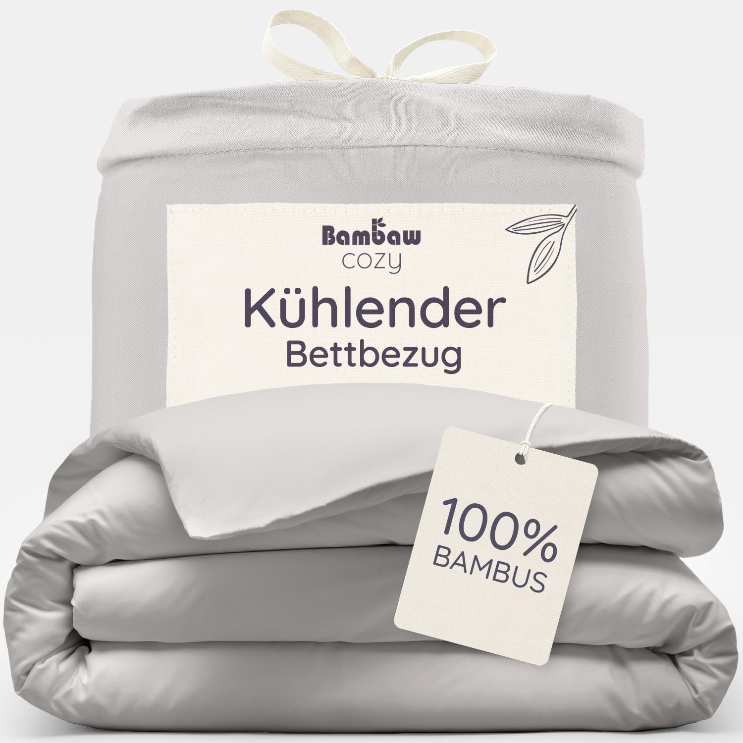 Bambaw Bettwsche 135x200 Bambus, Anti Milben Bettbezug, hautfreundlicher  und khlender Deckenbezug, atmungsaktive Bettwsche, umweltfreundlicher ...