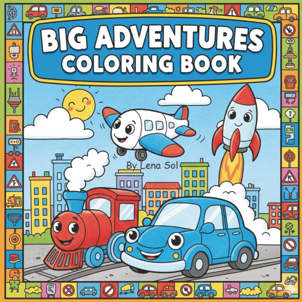 Big Adventures: Coloring book