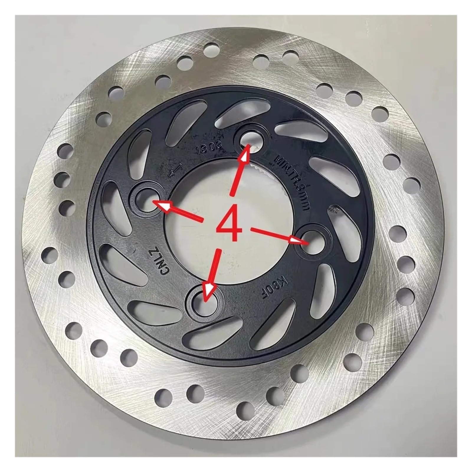 Disco freno flottante Disco Pompa Freno Anteriore Per Moto E Scooter Per Elite 125 Per ELITE 125cc 2020 2021 2022 2023 45351-K80-000 K69