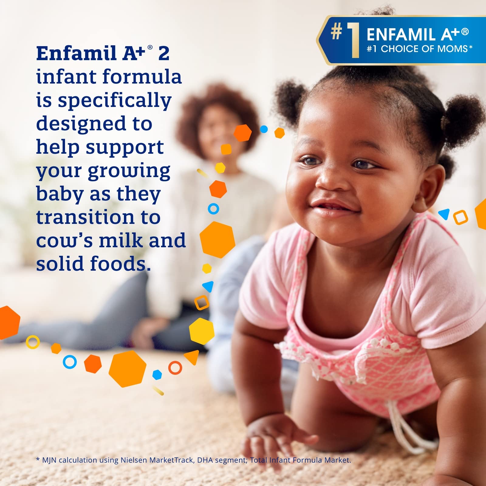 Enfamil A+2, Baby Formula, Value Pack, Powder Refill, with Brain Building DHA, 6-18 months, 992g - 4