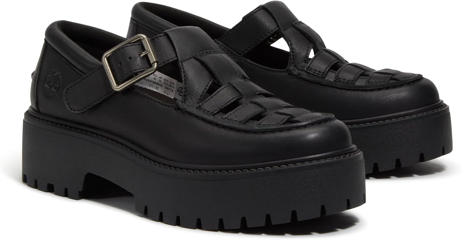 Timberland Womens Stone Street Platform Buckle Shoe - Image 5