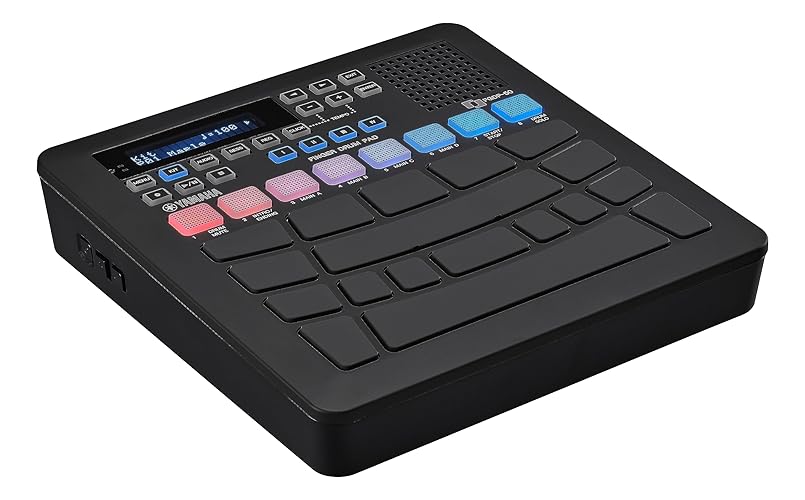 Yamaha Finger Drum Pad – Portable Electronic Drum Pad with Built-In Sounds, Speaker, USB MIDI, and Battery Power for On-the-Go Music Making FGDP-50 - FGDP-50