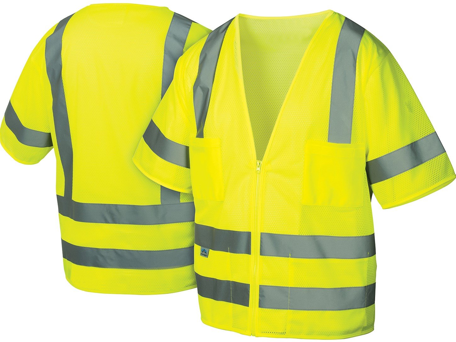 Pyramex lúmenes X clase 3 chaleco de seguridad, Hi-Vis, color