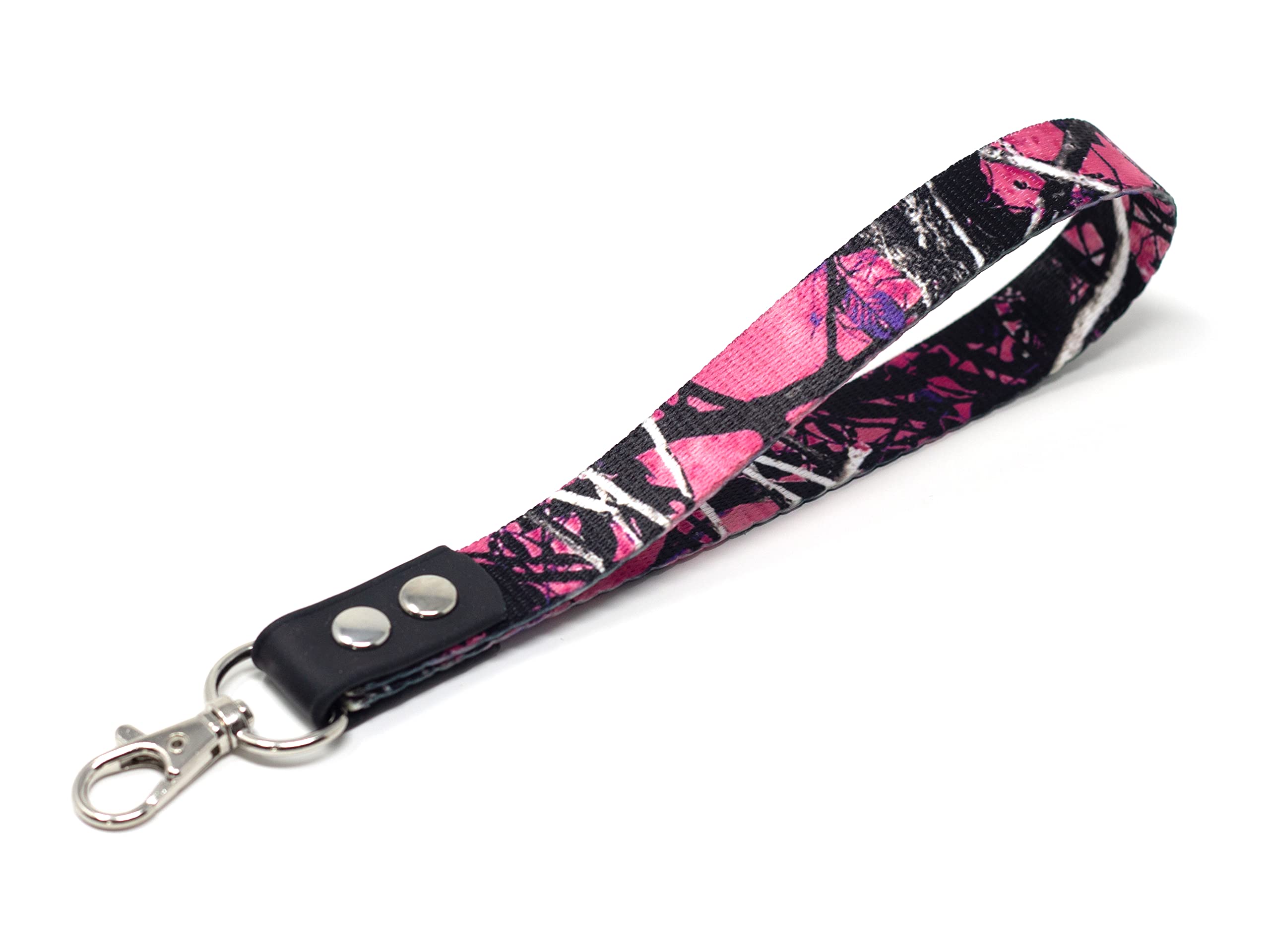 Muddy Girl Camo Keychain - Camouflage wristlet key chain for women