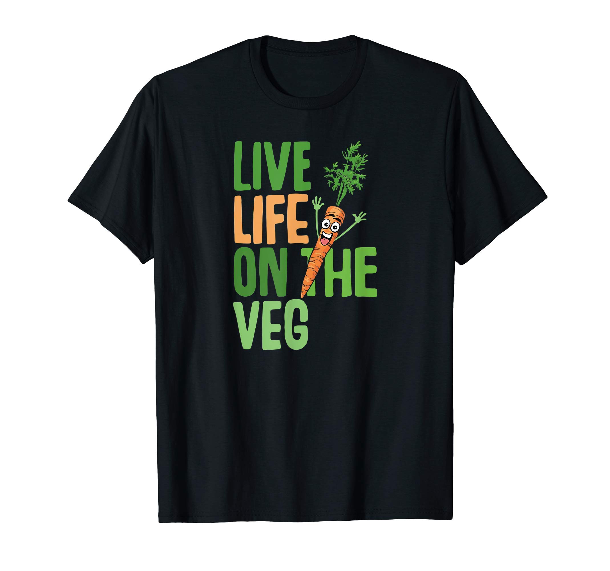 Vegan EarthFunny plant based design, carrot with funny Vegan Slogan T-ShirtOEKO-TEX STANDARD 100