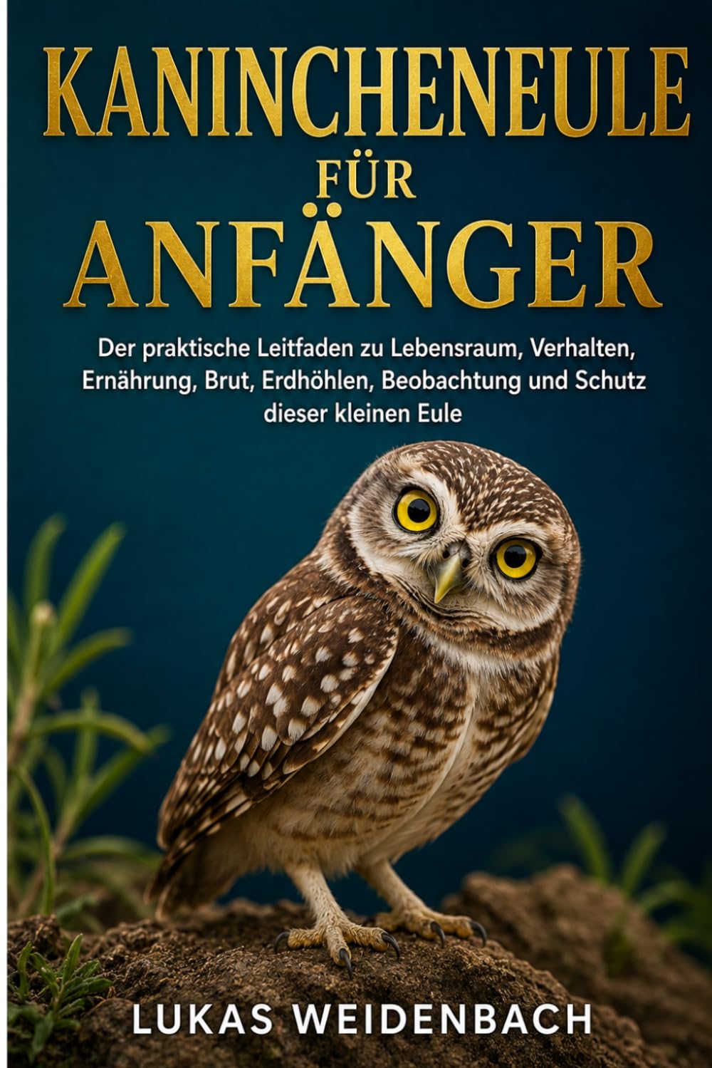 Kanincheneule für Anfänger: Der praktische Leitfaden zu Lebensraum, Verhalten, Ernährung, Brut, Erdhöhlen, Beobachtung und Schutz dieser kleinen Eule