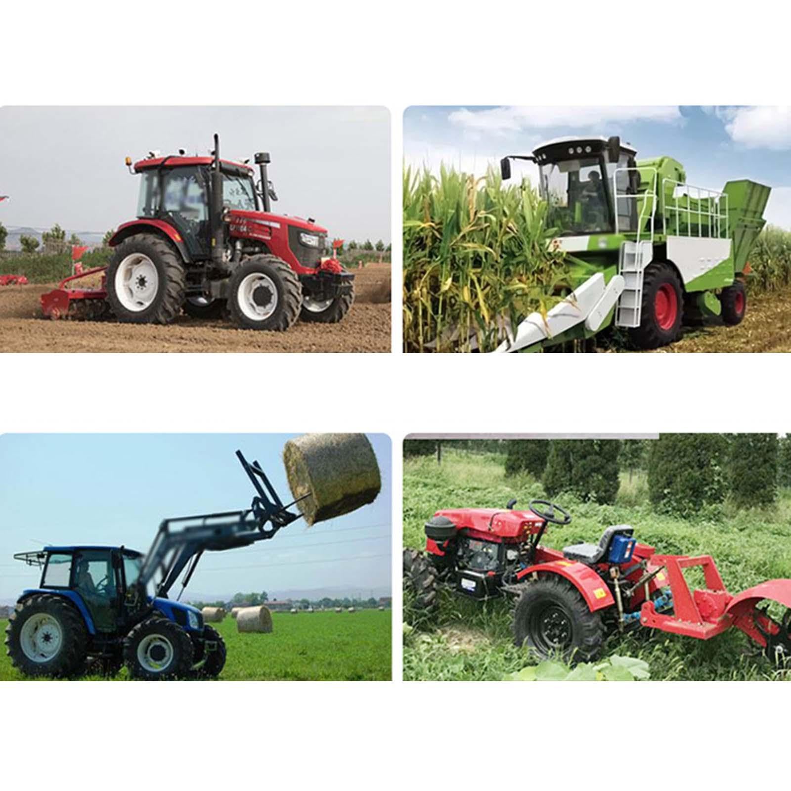 Asiento para Tractores Asiento Maquinaria Agrícola Asiento Universal Cosechadora con Acolchado Grueso de Cuero Pu Fácil de Colocar Y Limpiar Adecuado, Modelo de soporte