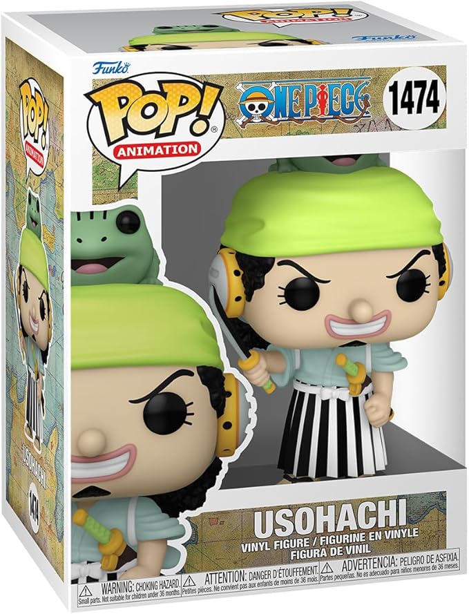 Funko Pop! Animation: One Piece - Usopp - Usohachi - (Wano) - Figura de Vinilo Coleccionable - Idea de Regalo- Mercancia Oficial - Juguetes para Niños y Adultos - Anime Fans