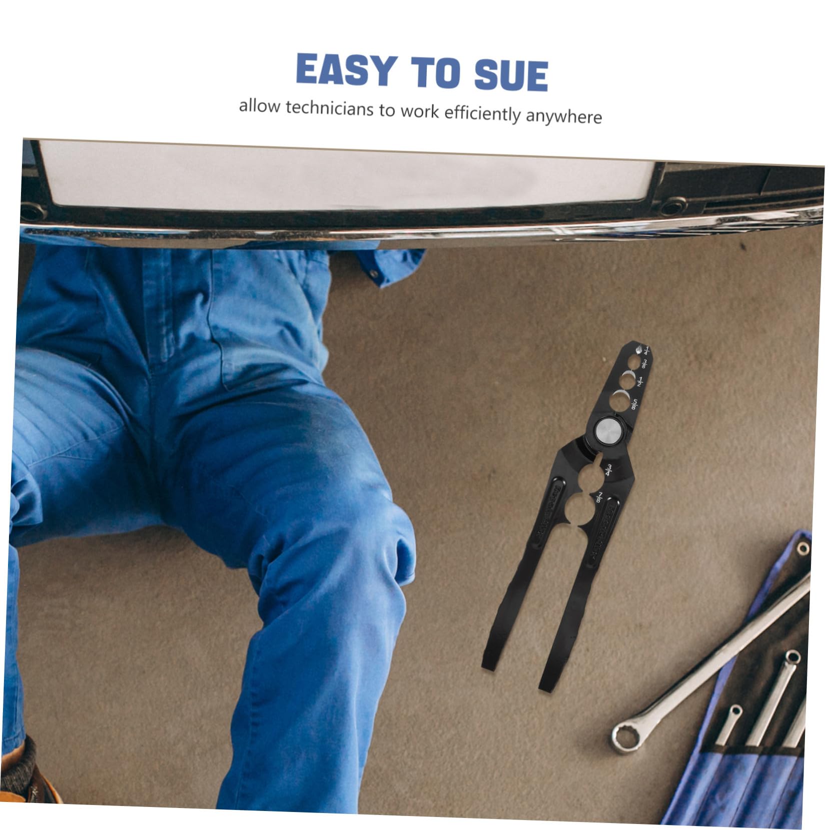 iplusmile Manualne Szczypce Do Naprawy Miedzianych Rur z Precyzyjnym Kształtowaniem Aluminiowe Narzędzie Do Zaokrąglania Rur Chłodniczych Uniwersalne Motoryzacji
