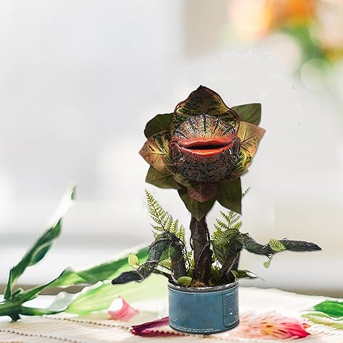 Miniatura 6 de Estatuas de plantas de piraña de resina, decoración de flores, patio, hogar, jardín, adornos de arte, jardín, jardín, jardín, decoración de