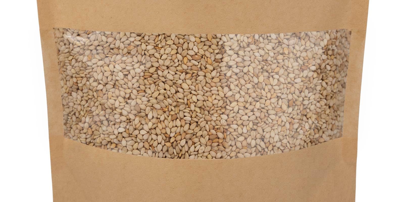 Bio Sesam ungeschält 500 g 10er Pack | Ungeschälte Bio Sesamsaat für Brot Brötchen Bowls Salate Hummus und Tahin