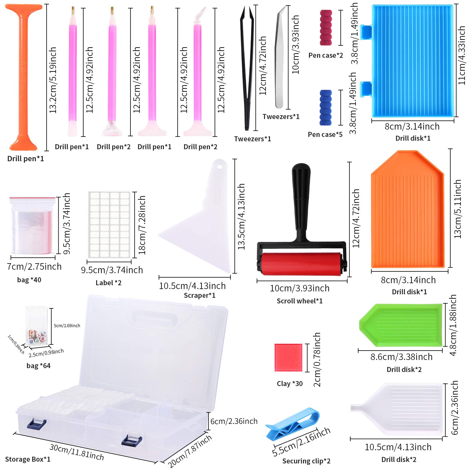 Rullo Pressatore Per Pittura Diamantata JUSONEY - 13x11,5cm - Per Diamanti Strass - Foto 3