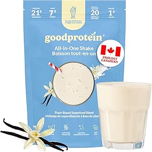 Good Protein Vegan Protein Powder, Vanilla Milkshake, 440g