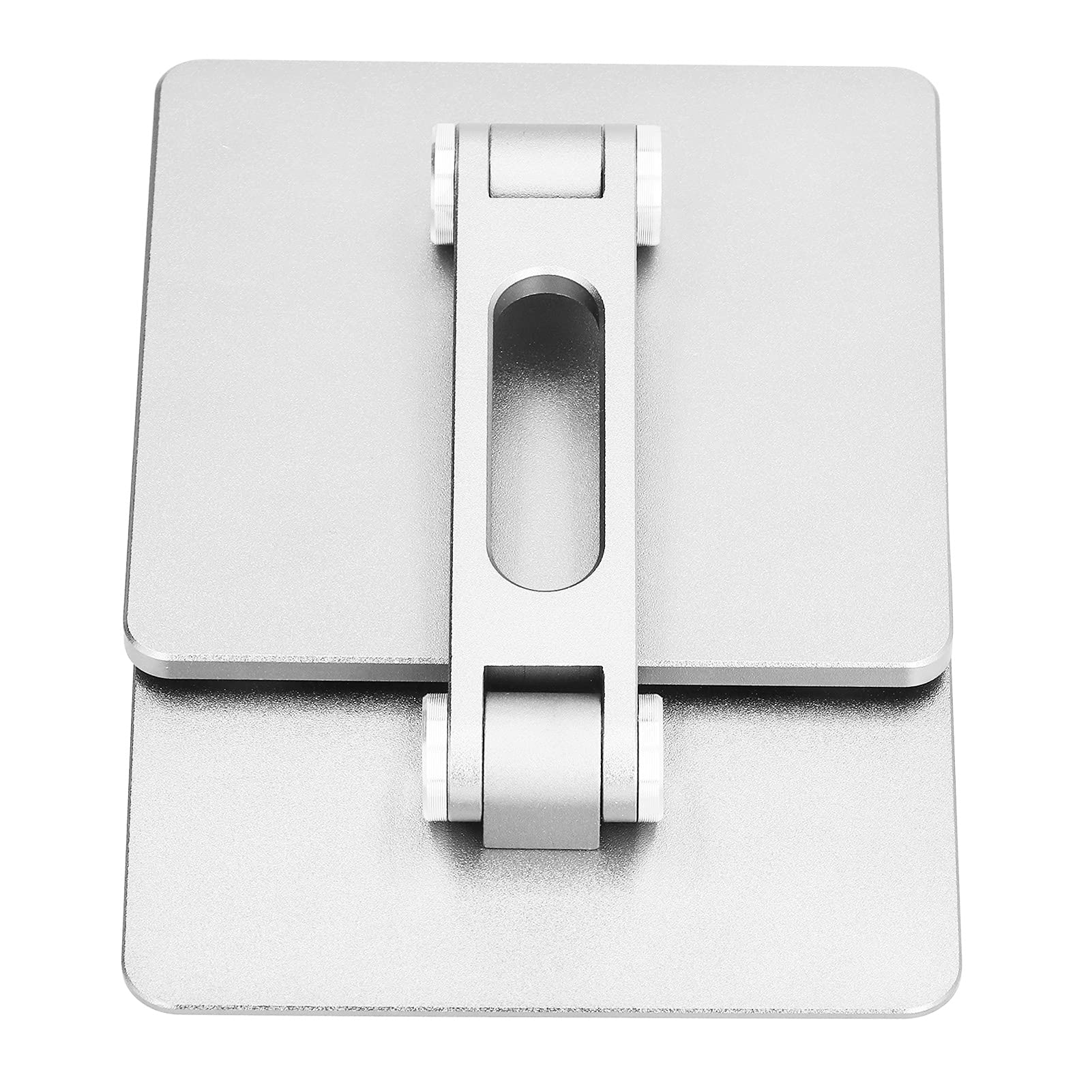 Regulowany stojak na telefon Uchwyt na tablet Stop aluminium Ergonomiczna konstrukcja Antypoślizgowa podstawa silikonowa Szeroka kompatybilność Do biura W domu Sypialnia 561 g (Srebrny)