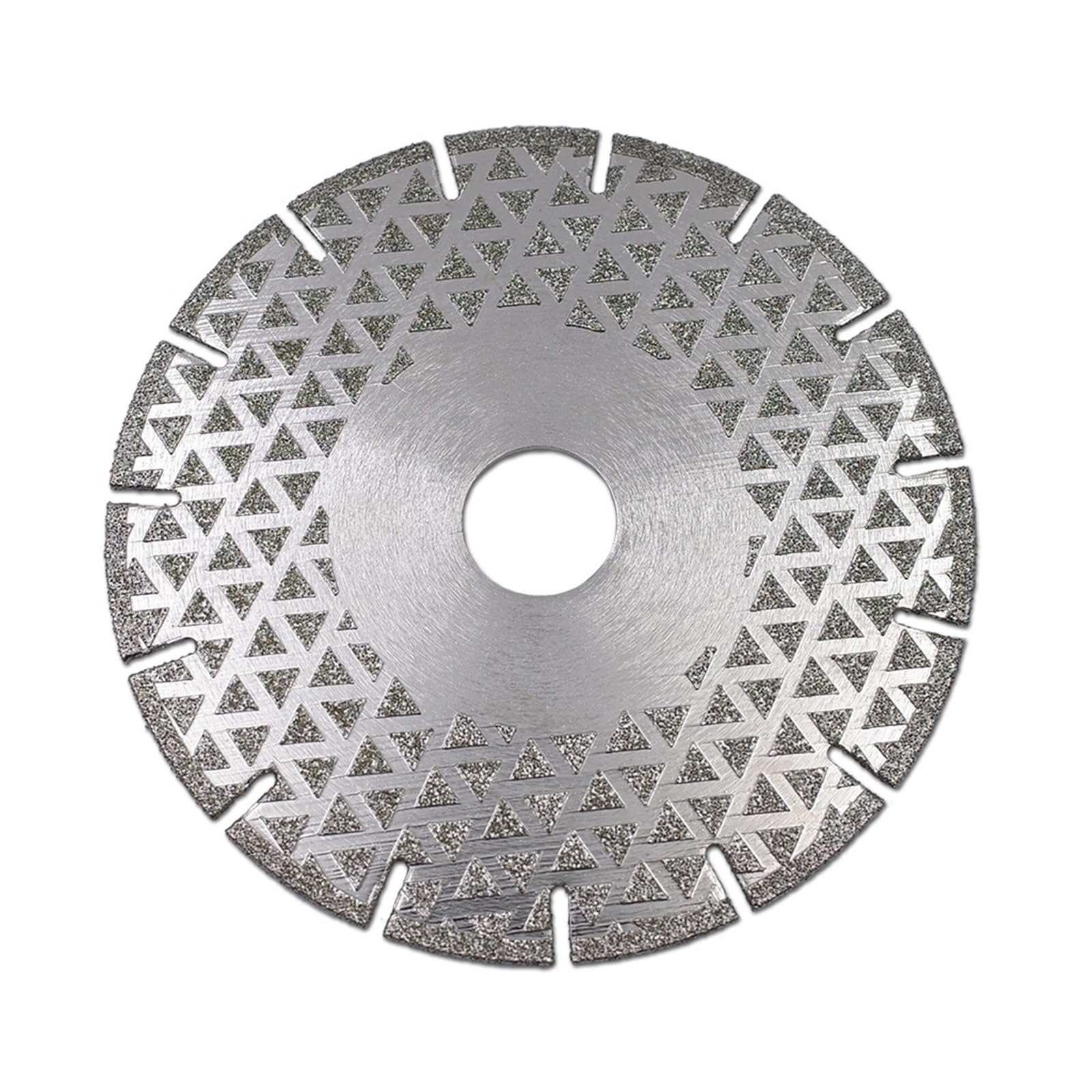 Diamentowa tarcza szlifierska do betonu, 4-9-calowa galwanizowana diamentowa tarcza tnąca z obu stron ocynkowana ostrze do szlifowania marmuru, granitu i płytek ceramicznych(22.23MM-230MM)