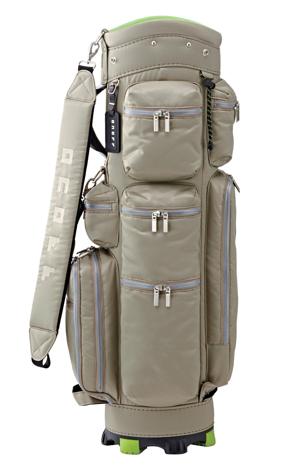 ONOFF ゴルフキャディーバック Amazon | ONOFF(オノフ) ツイル キャディーバッグ クレイベージュ