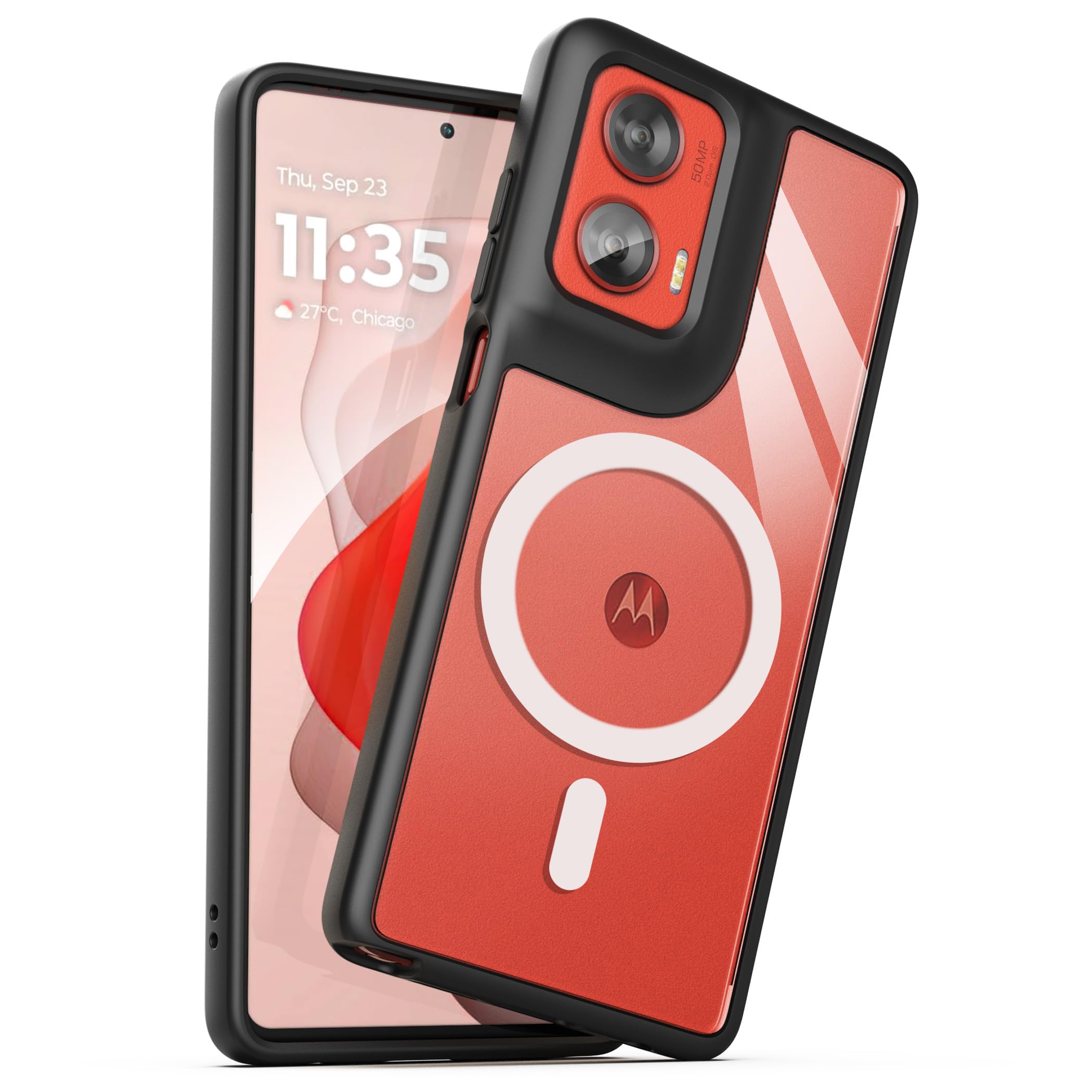 Amazon.com: ENCASED Magnetic Case Designed for Moto G Stylus 5G 2024 - Compatible with MagSafe Charging & Accessories (Black/Clear) : Cell Phones & Accessories Amazon.com: ENCASED Magnetic Case Designed for Moto G Stylus 5G 2024 - Compatible with MagSafe Charging & Accessories (Black/Clear) : Cell Phones & Accessories