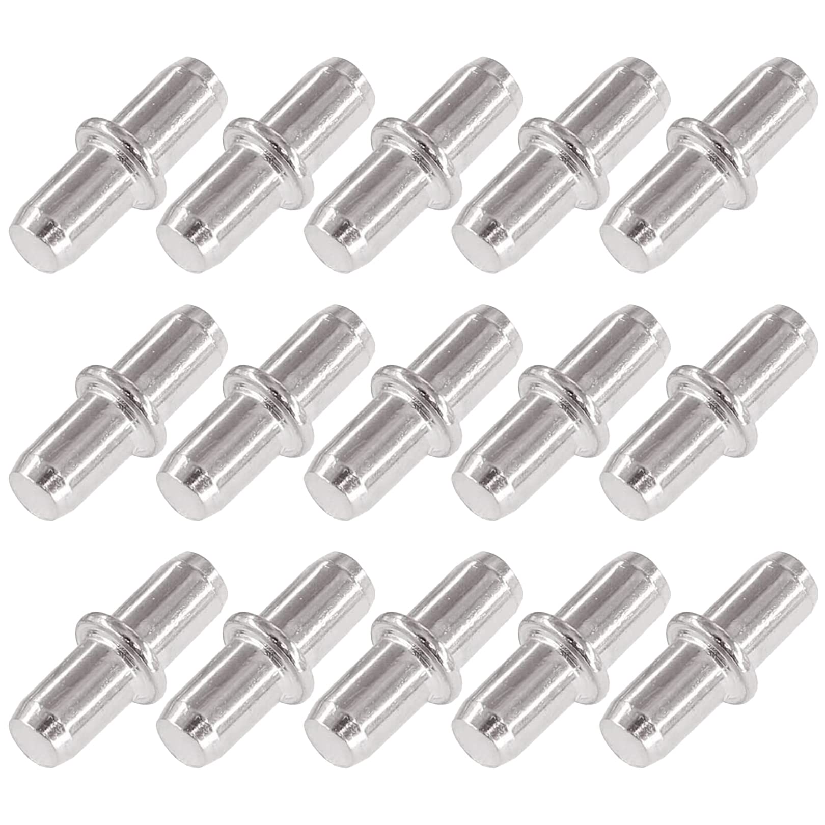 20pcs Shelf Support Dowel Shelf Pin Nickel Plated Metal Support Pin In L Shape For Cabinet Bookcase Shelf