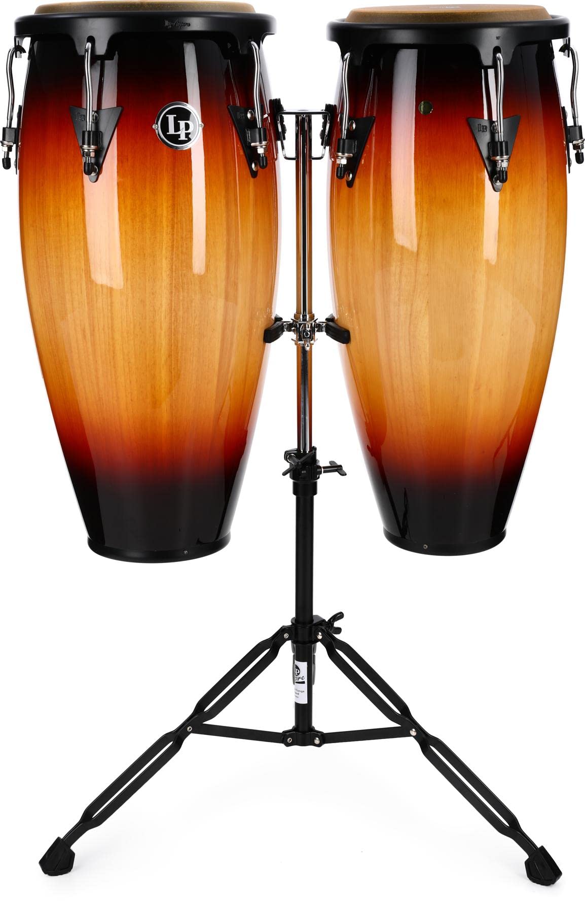 LP Aspire 10 & 11 inch Conga Set with Stand Vintage Sunburst LPA646-VSB