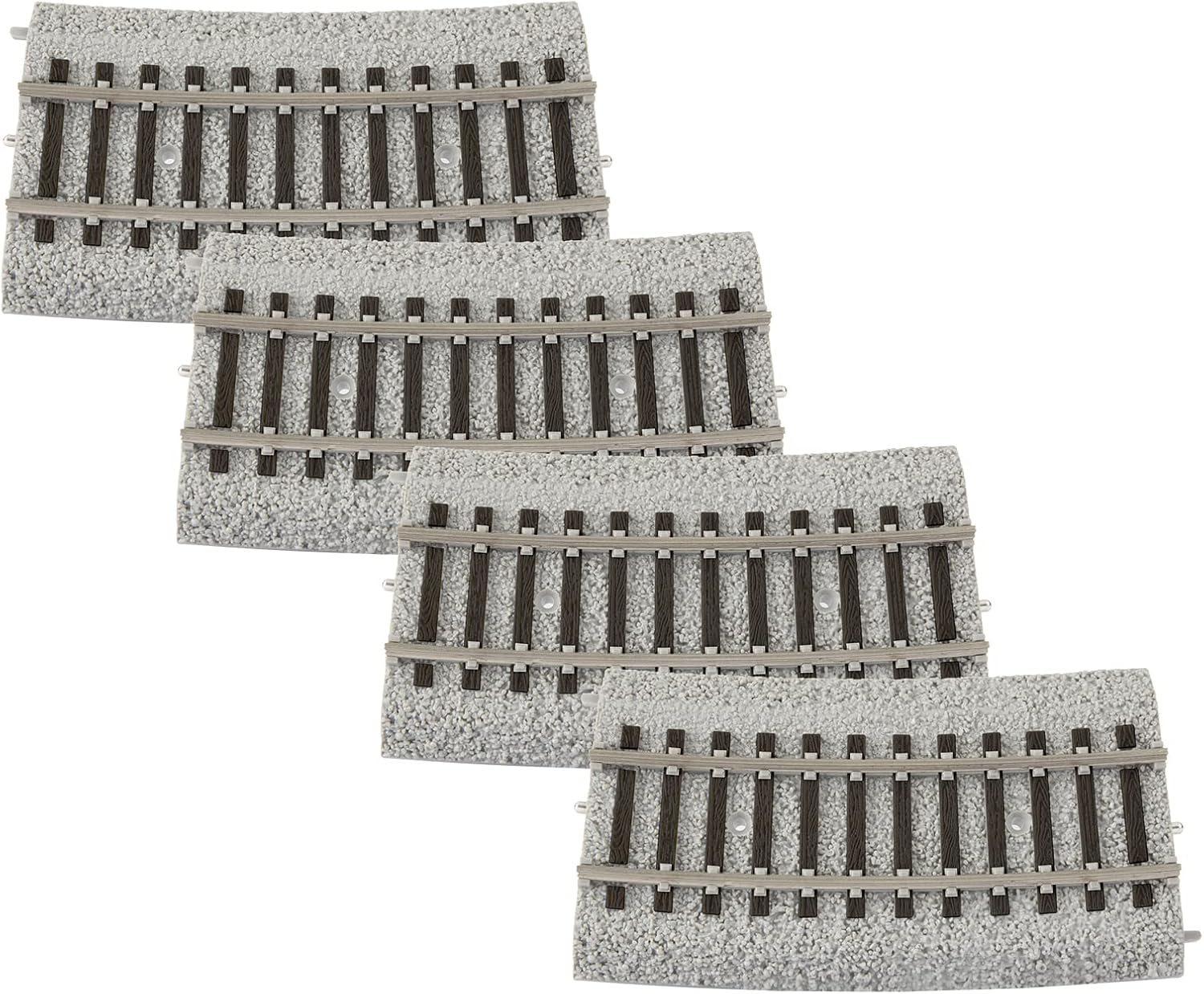 20" Radius 1/3 Curve 4-Pack - HO