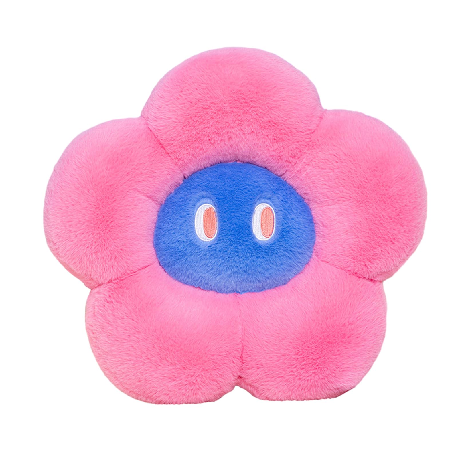 Buxuaaaa B Uxuaaaa Eyes Flower Plush Throw Pillows Floor Pillow Seating Cushion Toy For Living Room Edroom Sofa Floor Pad Christmas Plush Cushions For Kids