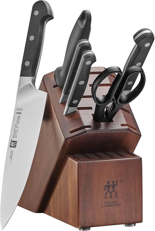 ZWILLING J.A. Henckels 7pc ZWILLING Pro Knife Block Set