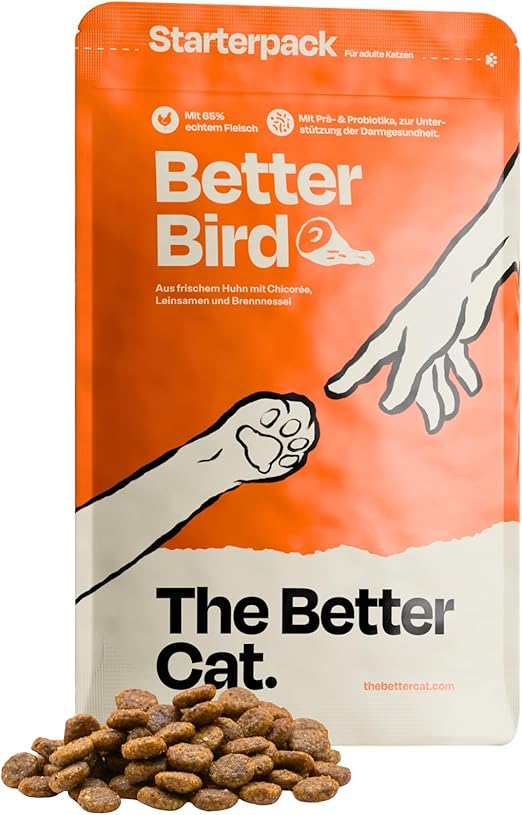 The Better Cat Super Premium Trockenfutter für Katzen Getreidefreies Katzenfutter Trocken