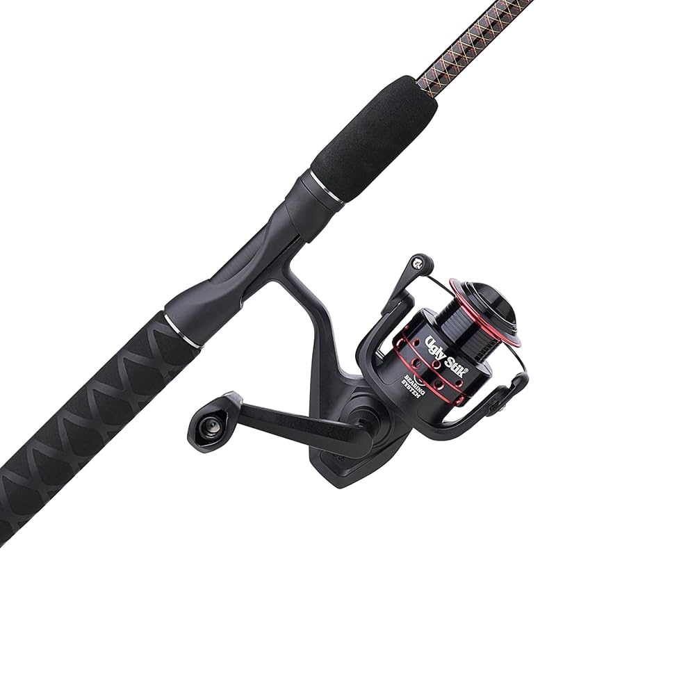Amazon | Ugly Stik GX2 スピニングリールと釣り竿のコンボ