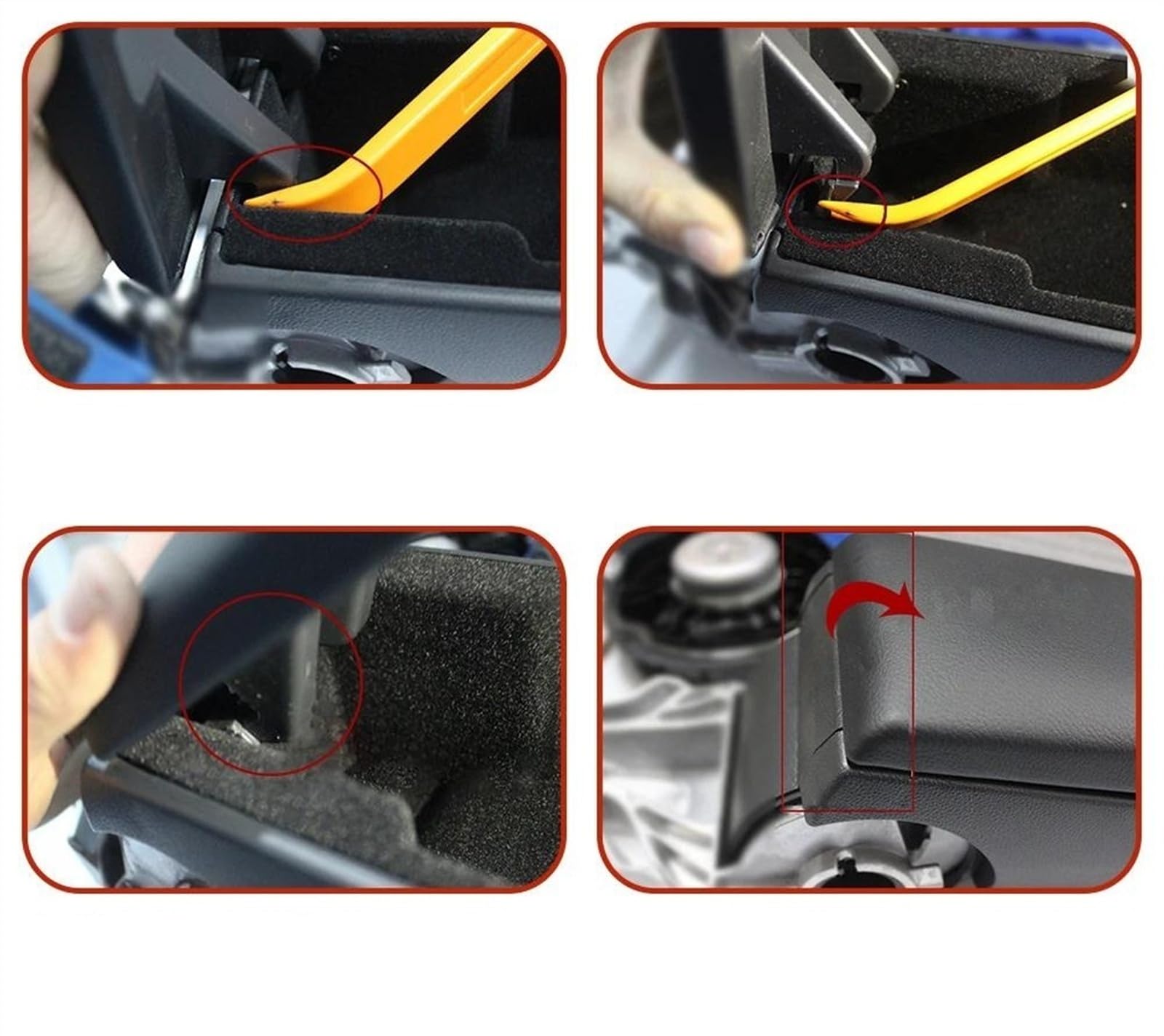 Konsola środkowa do VW Polo Limousine 2010-2018