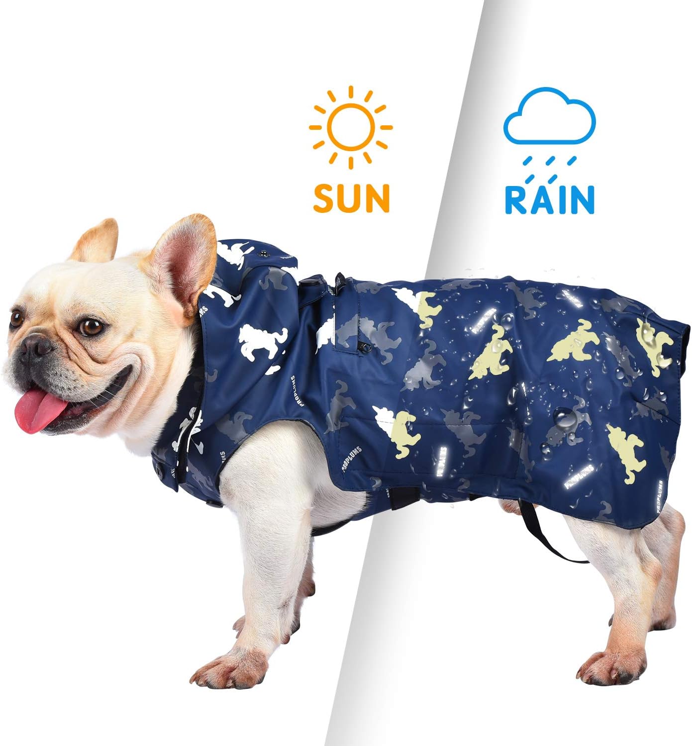 Proplums dog raincoat Clearance
