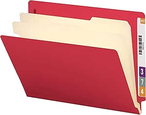 Pendaflex Heavy Duty Classification Folder, 3-Dividers, 3" Expansion, Letter Size, Yellow, 10/Box (1006943