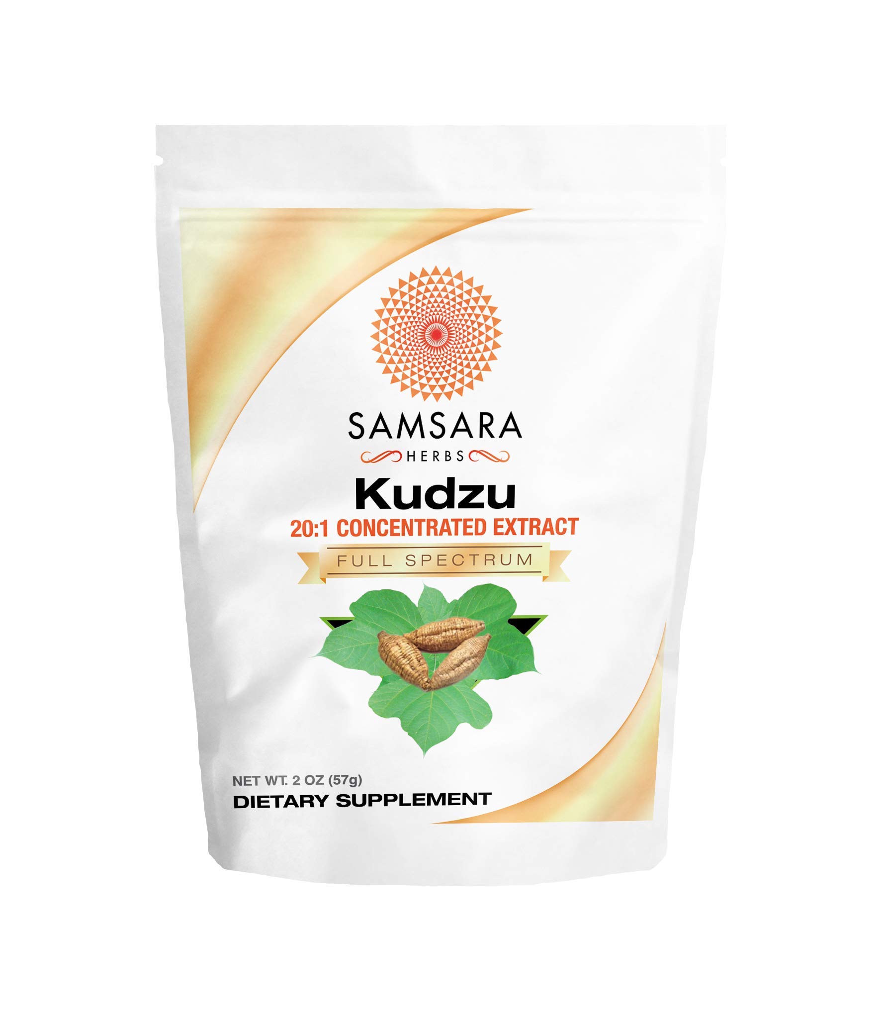 Samsara Herbs Kudzu Root Extract Powder (2oz/57g) 20:1 Concentrated Extract