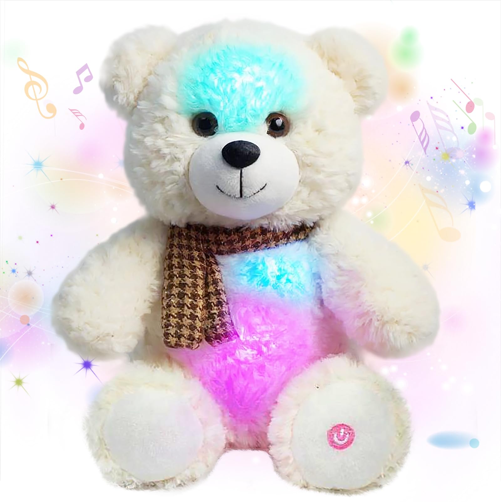 Amazon.com: Cuteoy Glowing LED Bear Light-up Nightlight Toys