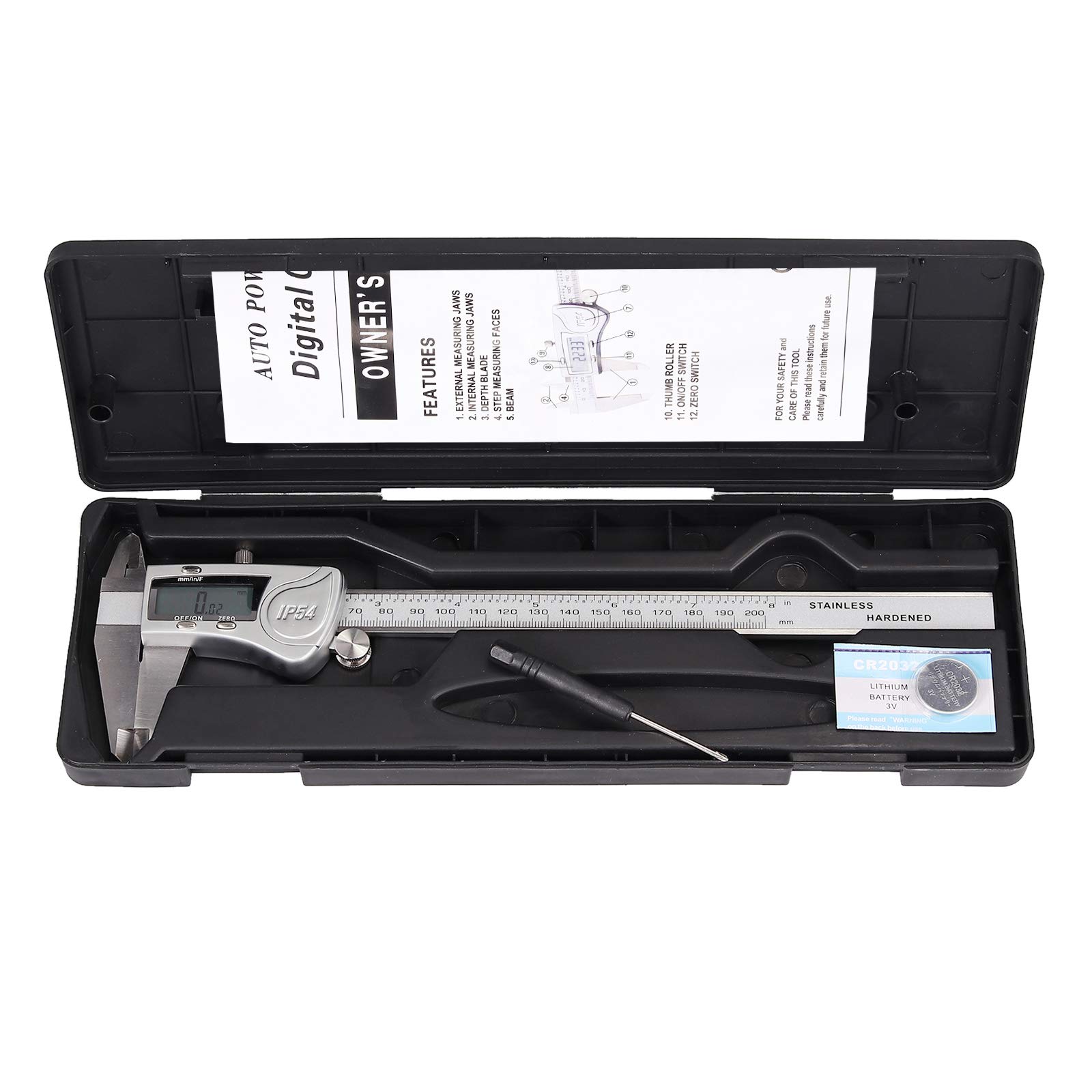 Buy Proster IP54 Digital Vernier Caliper 8inch / 200mm Stainless Steel