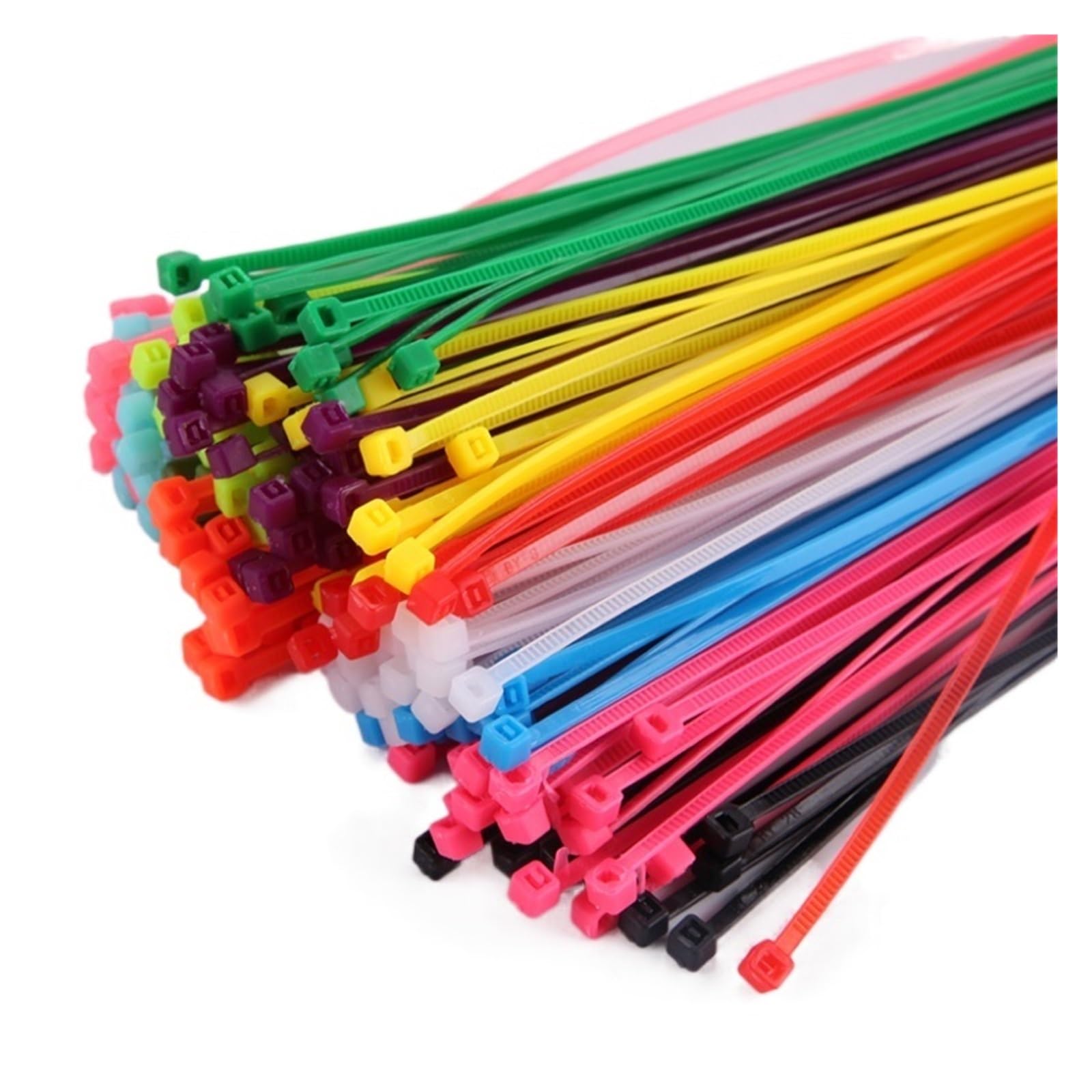 SePkus Fascette in Nylon autobloccanti da 100 Pezzi 3/4x100/150/200 Fascette in plastica per Fascette fermacavi (Colore: Blu Cielo, Dimensioni: 3x150mm) (Rosso 4x150mm)