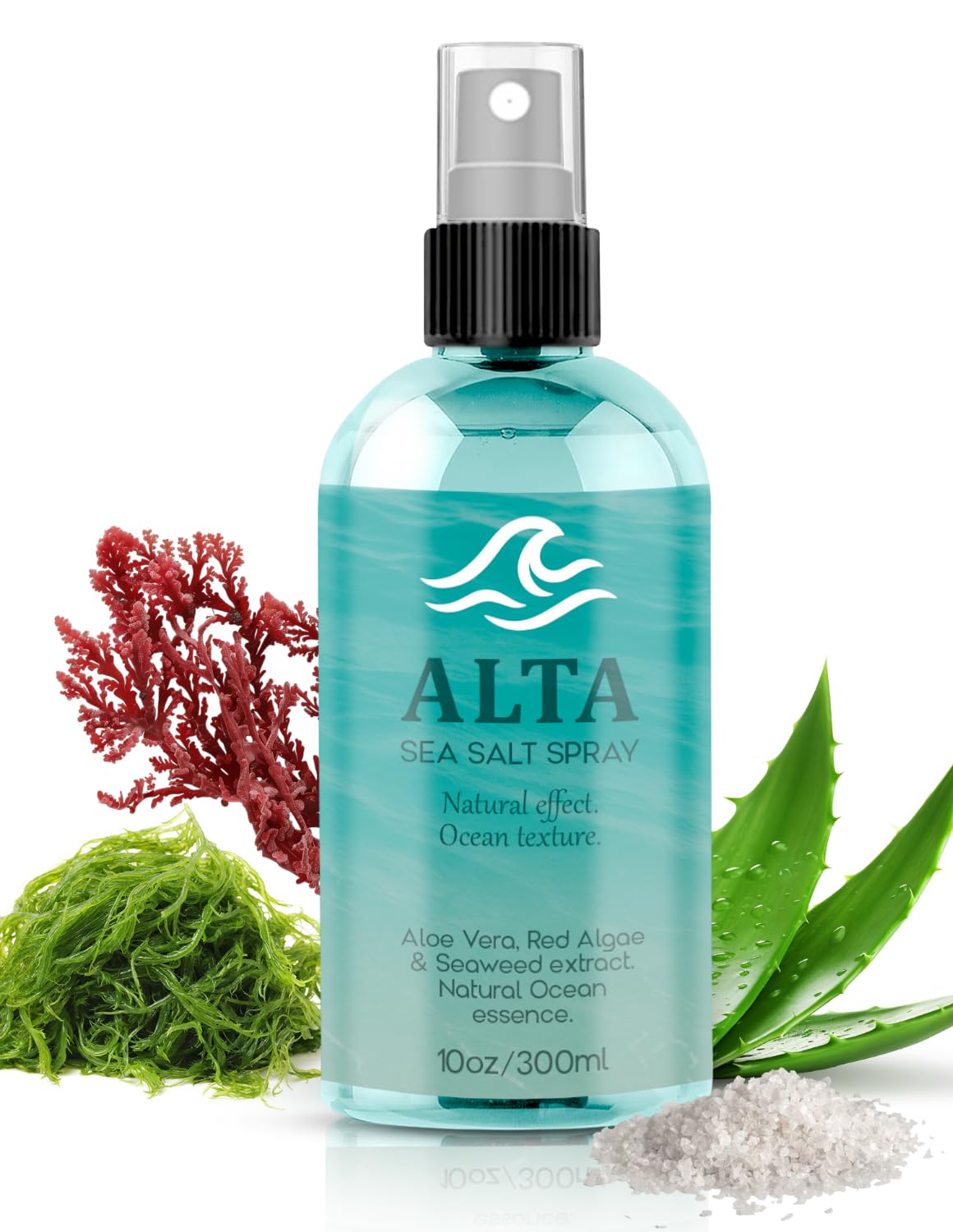 All Goods Alta 10oz Sea Salt Spray for Hair Texturizing Volumizing Sea Salt Mist for Beach Waves Matte